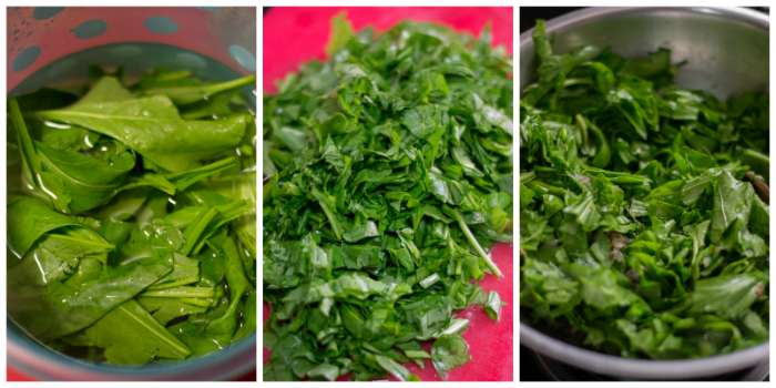 Chettinad-Keerai-Mandi-Recipe-Wash-Spinach - 14