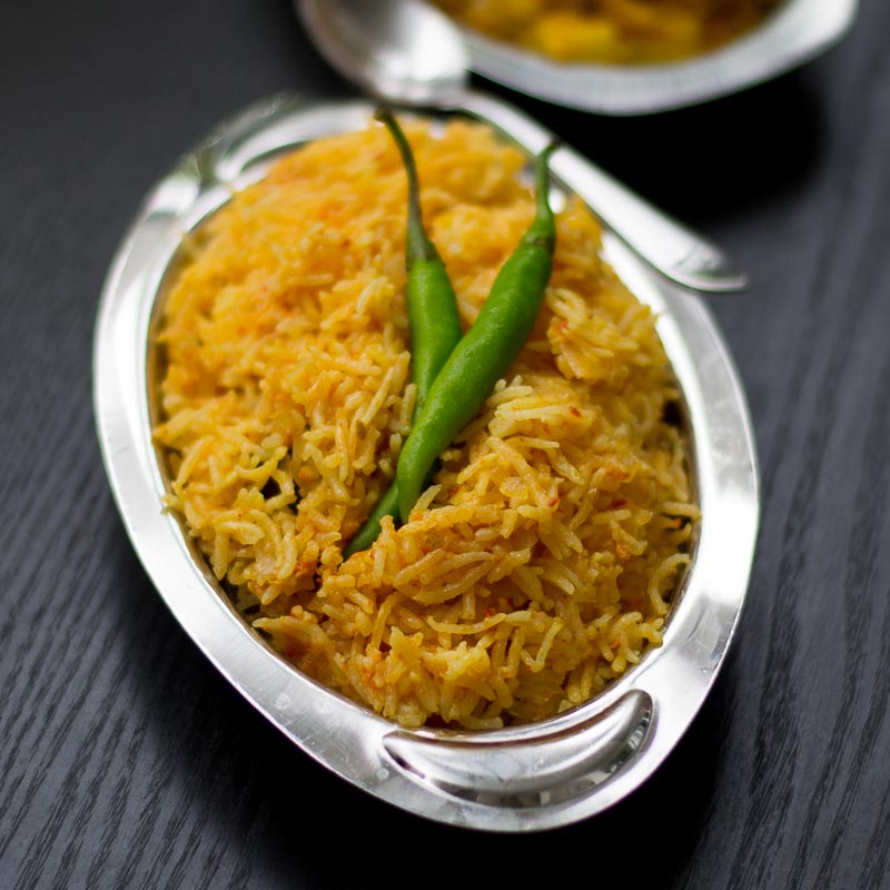 Tomato-Rice-with-Coconut-Milk