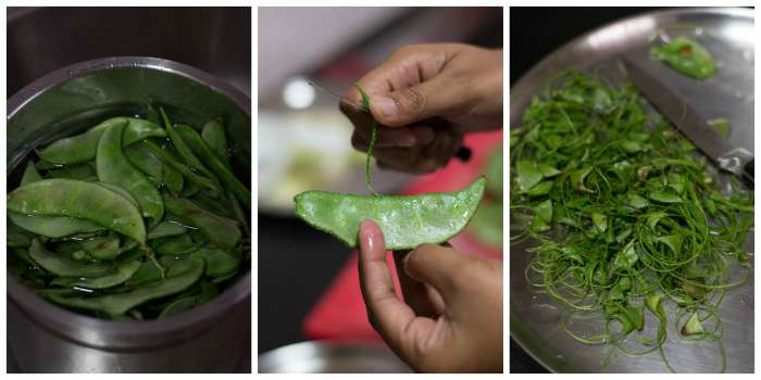 avarakkai-poriyal-recipe-remove-strings - 16