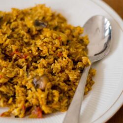 Chettinad-spicy-mushroom-biryani-recipe