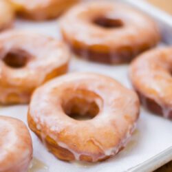 Classic Original Glazed Doughnuts Recipe #yeasted #doughnuts #glazed #classic #original #donut #creamy #homemade #scratch #baking #foolproof #tested #recipe #holidays #treat #yummy