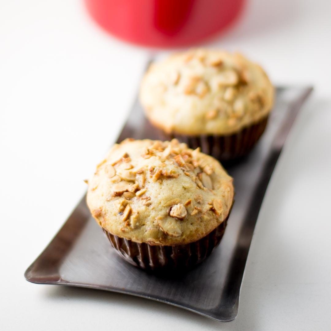 Easy Vanilla Nut Muffins, Beginners Recipe