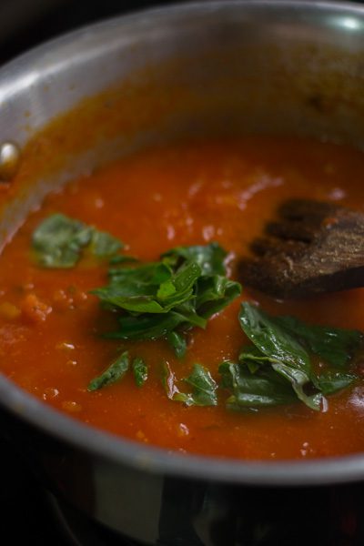 Basic-tomato-sauce-for-pasta-recipe-basil - 11