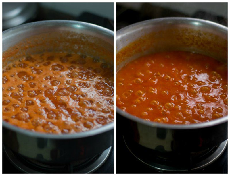 Basic-tomato-sauce-for-pasta-recipe-simmering - 10