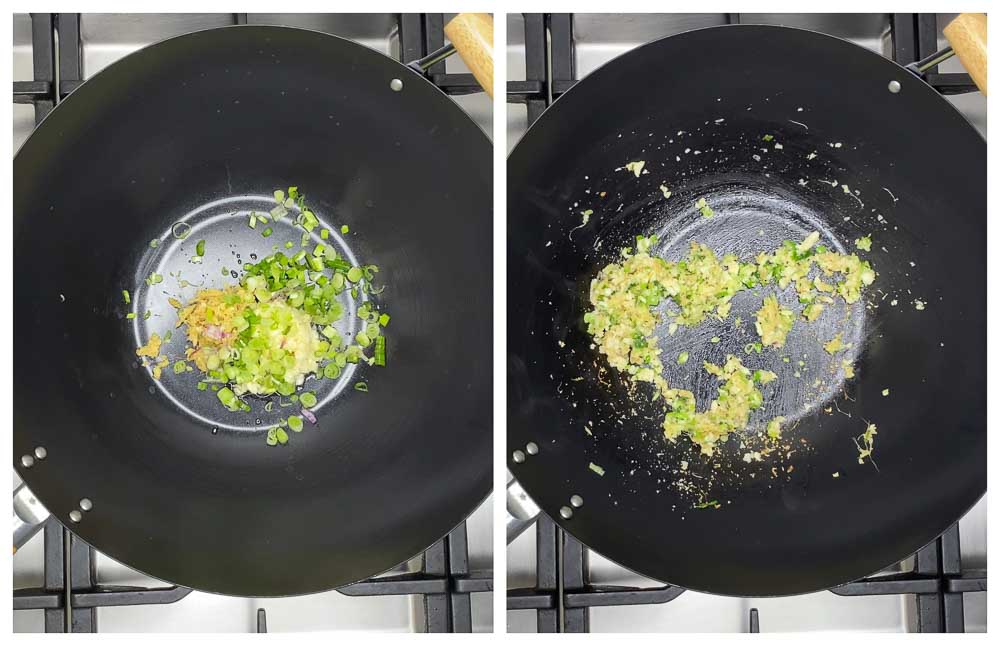 Carrot and Cabbage Rice with Tofu and Veggies Stir - 3