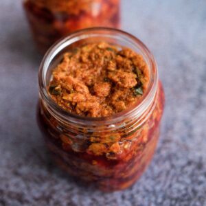 Chicken-Pickle-South-Indian-Style-With-Vinegar