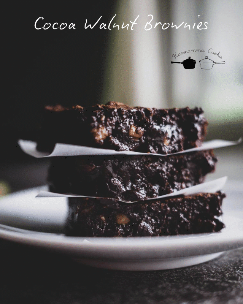 Cocoa Walnut Brownies (1)