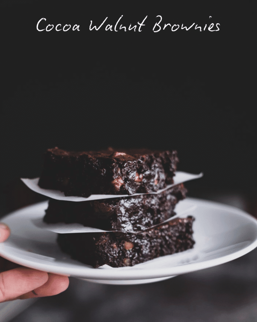 Cocoa Walnut Brownies
