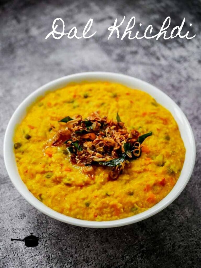 Dal Khichdi Recipe with Veggies Kannamma Cooks