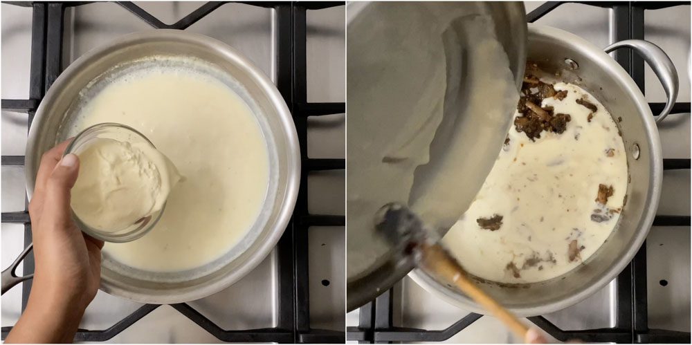 Mushroom Stroganoff Recipe – Kannamma Cooks