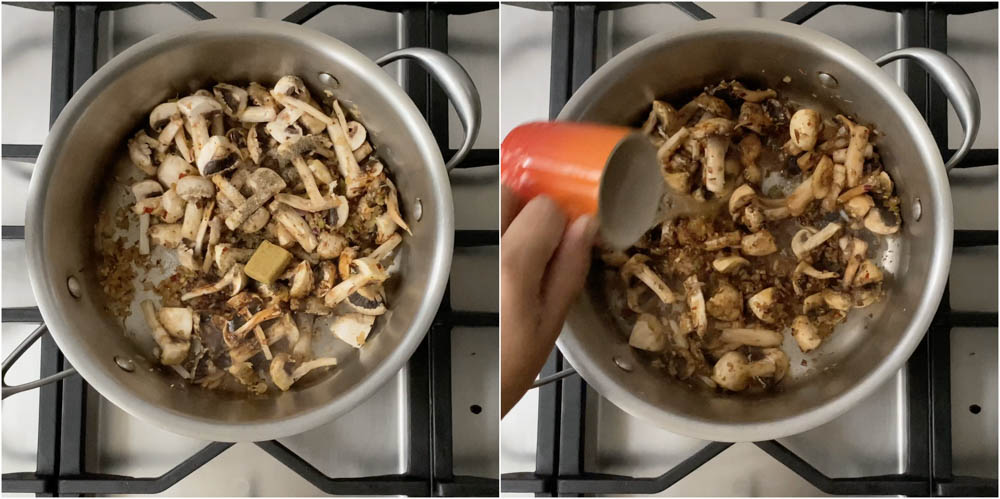 Mushroom Stroganoff Recipe – Kannamma Cooks