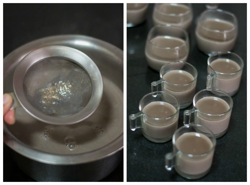 Eggless-Chocolate-mousse-pudding-with-china-grass-recipe-strain - 6