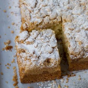 Cake Boss Style German Crumb Cake – Kannamma Cooks