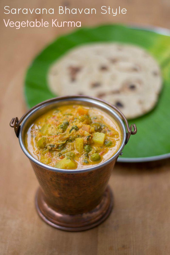 Hotel Saravana Bhavan Vegetable Kurma Recipe Kannamma Cooks