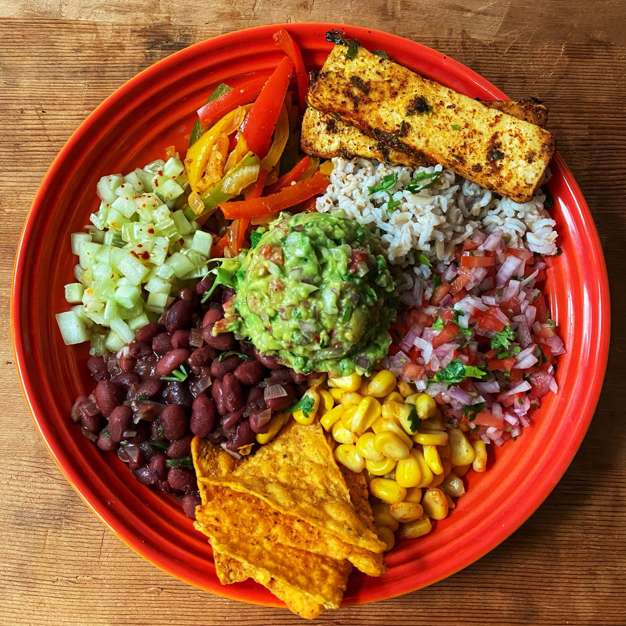 Veggie Burrito Bowl Kannamma Cooks