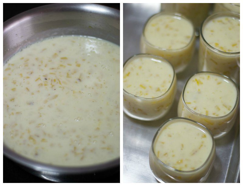 Indian-Kerala-Pineapple-Pudding-Dessert-Recipe-without-Gelatin-set-in-cups
