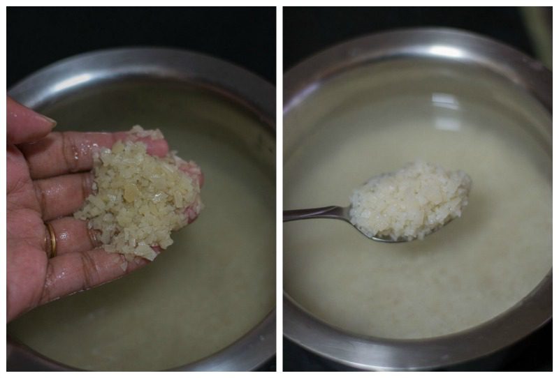 Kerala-palada-pradhaman-recipe-with-condensed-milk-soak - 10