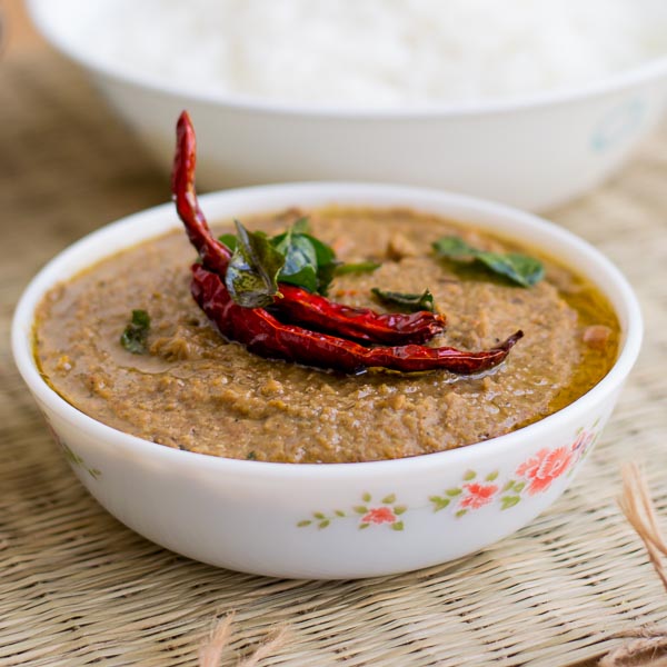 Kongunadu Kollu Paruppu Masiyal / Horse Gram Lentil Curry
