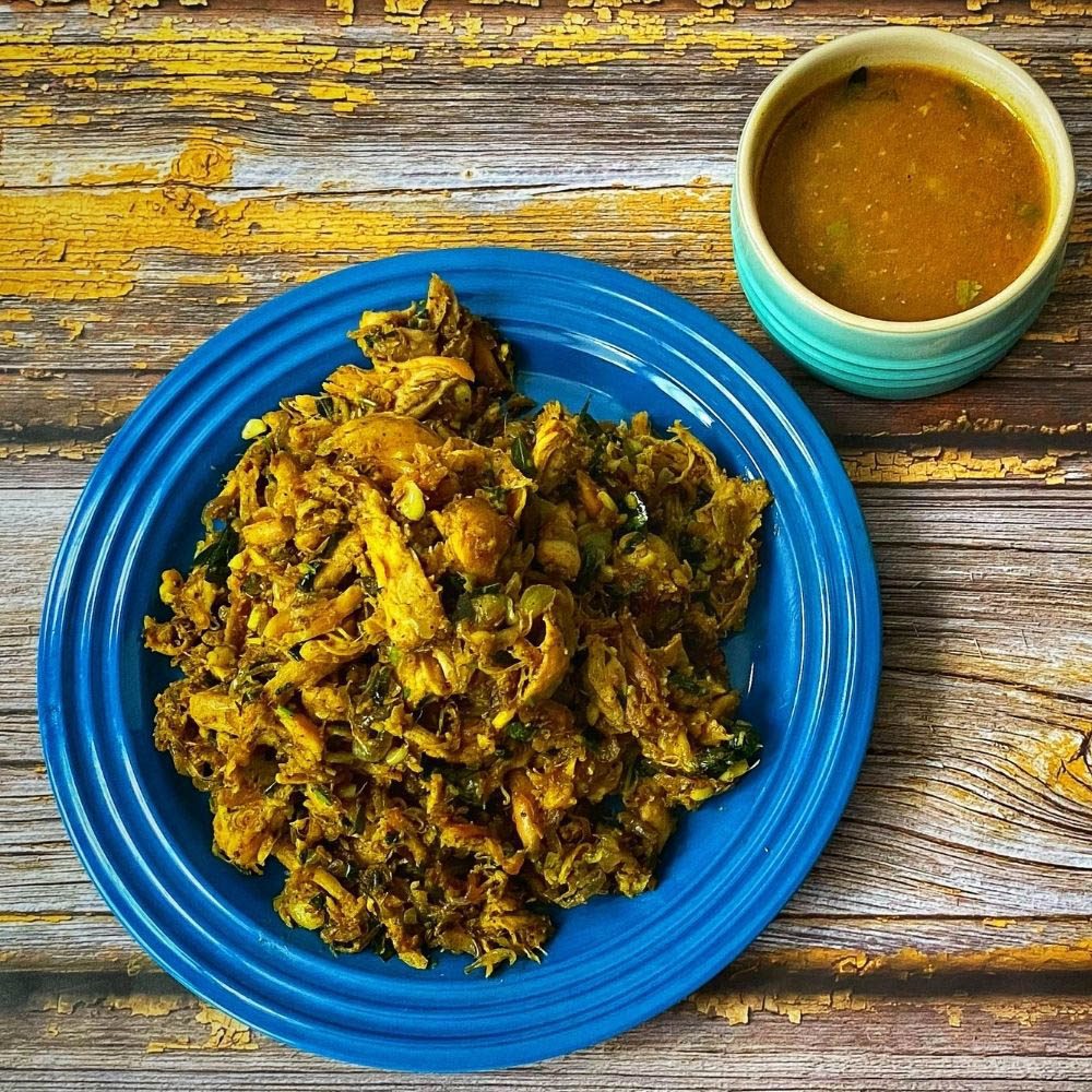 Idicha kozhi varuval kozhi pepper soup