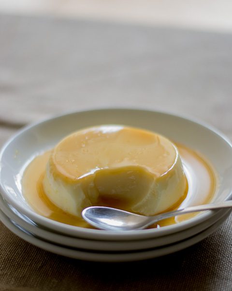 Orange-Flan-Creme-Caramel-Custard-fool-proof-Recipe-bite - 15