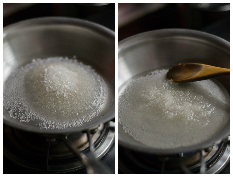 Orange-Flan-Creme-Caramel-Custard-fool-proof-Recipe-sugar - 3