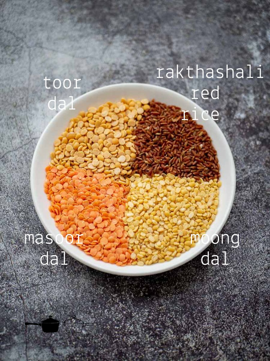 Red Rice Vegetable Khichdi (1)