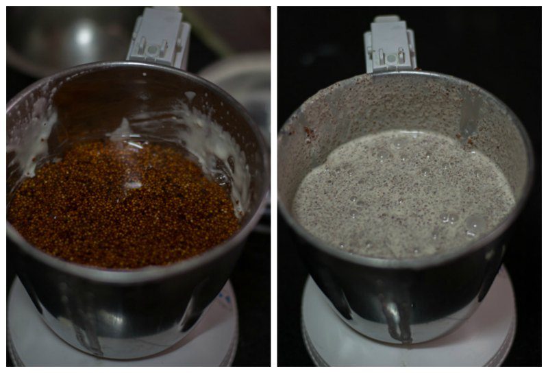 South-Indian-Fermented-Ragi-Dosa-batter-Recipe-grind-ragi - 4