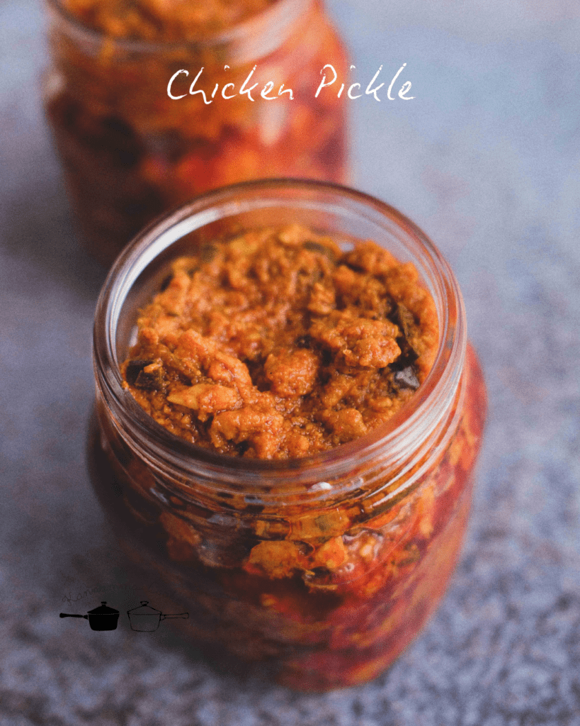 Spicy South Indian Chicken Pickle With Vinegar (1)