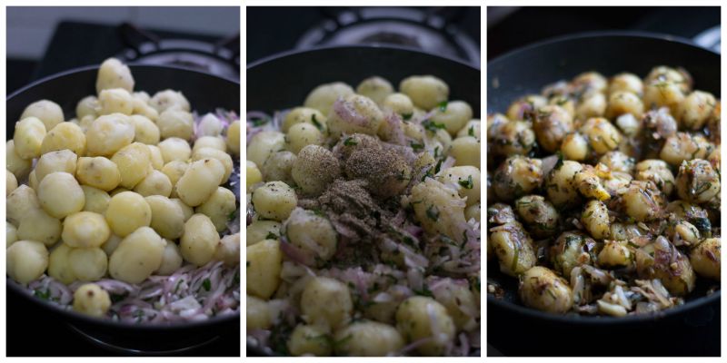 Tamil-baby-potato-fry-recipe-add-pepper - 3