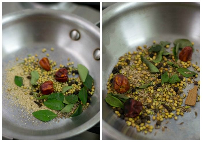 Tamil-style-mutton-biryani-dry-roast - 4