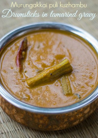 Tamilnadu-Murungakkai-puli-kuzhambu