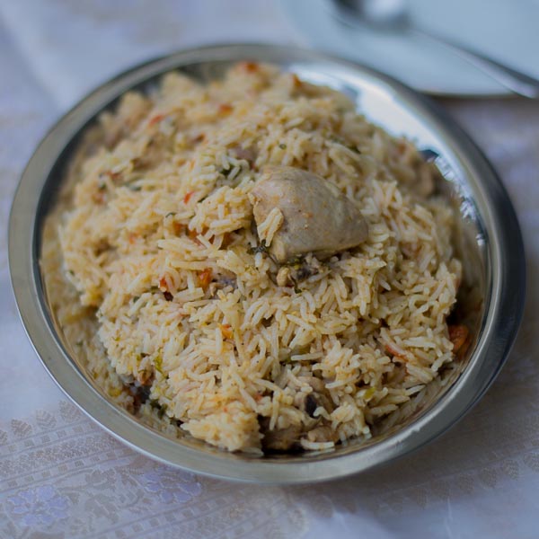Thahira’s Tamilnadu Style Chicken Biriyani, Muslim Chicken Biryani
