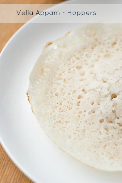 Tamilnadu-style-easy-Appam-Recipe-Without-Yeast- Using-rice-and-coconut-Srilankan-Hoppers-Vella-Appam