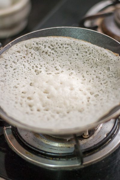 Tamilnadu-style-easy-Appam-Recipe-Without-Yeast-using-rice-coconut-Appam-mavu-batter-palappam-hoppers-cooking