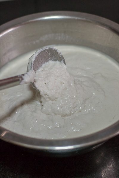 Tamilnadu-style-easy-Appam-Recipe-Without-Yeast-using-rice-coconut-Appam-mavu-batter-palappam-hoppers-fermented
