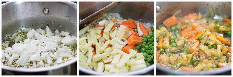 Vegan-Pasta-Verdure-In-Cauliflower-Cream-Sauce-Recipe-saute-veggies - 4