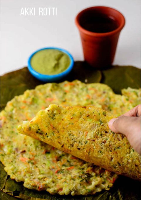 Akki Roti , Rice Rotti, Arisi Rotti Recipe – Kannamma Cooks