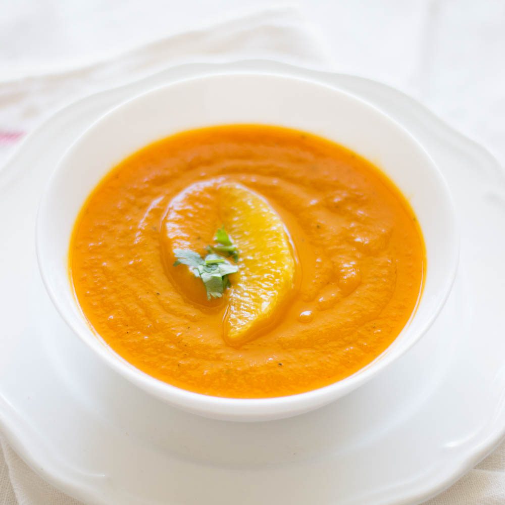 Carrot Orange Ginger Soup, Carrot Soup recipe