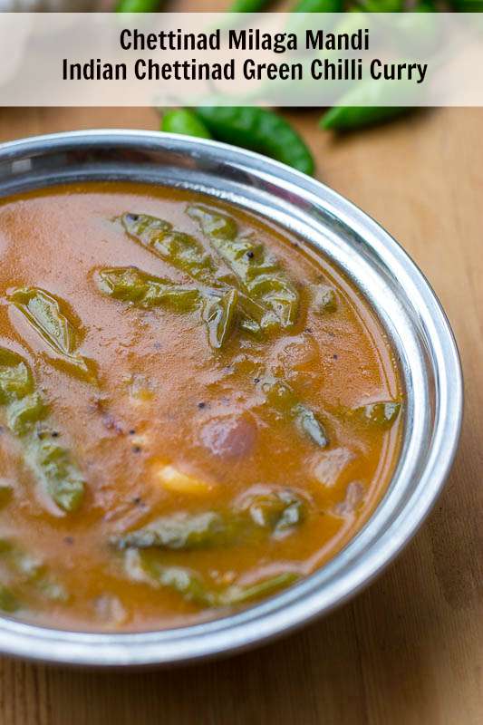 Chettinad Milaga Mandi Indian Style Green Chilli Gravy #curry #spicy #chettinad #authentic #recipe #bangala - 13