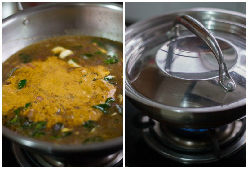 chettinad-poondu-kuzhambu-recipe-simmer - 13