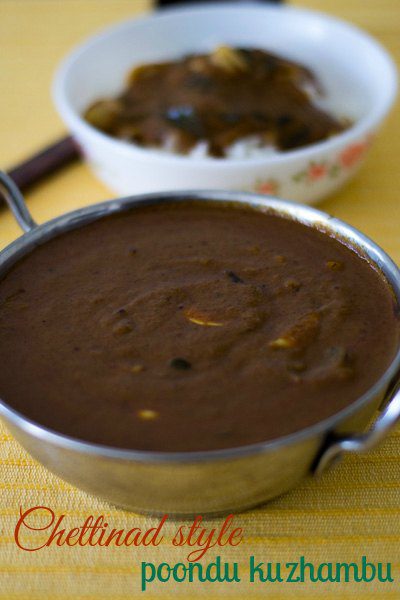 chettinad-poondu-kuzhambu-recipe - 3