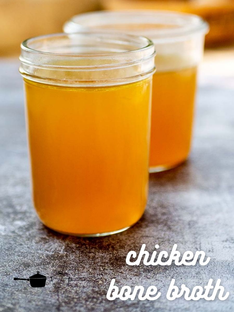 Chicken Bone Broth Instant Pot Chicken Bone Broth Recipe Kannamma Cooks
