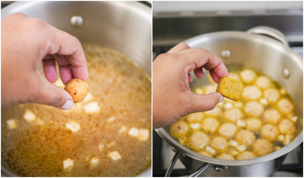 Chicken Soup With Cracker Dumplings Kannamma Cooks