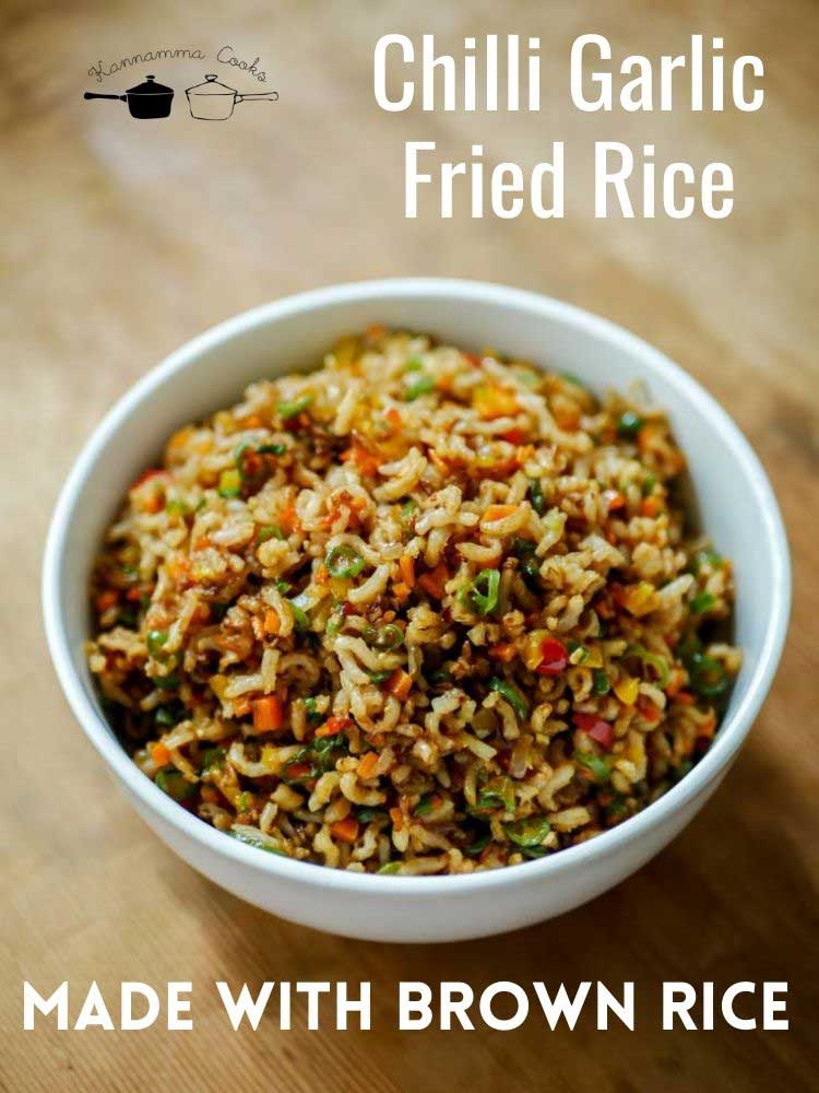 chilli-garlic-fried-rice-with-brown-rice-healthy-recipe-16a