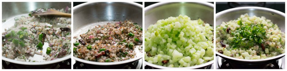 easy-quick-merakai-chow-chow-poriyal-thoran-chayote-squash-stir-fry-recipe-without-coconut-garnish