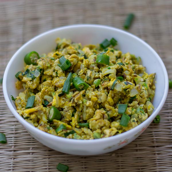 Egg Bhurji – Indian Scrambled Eggs