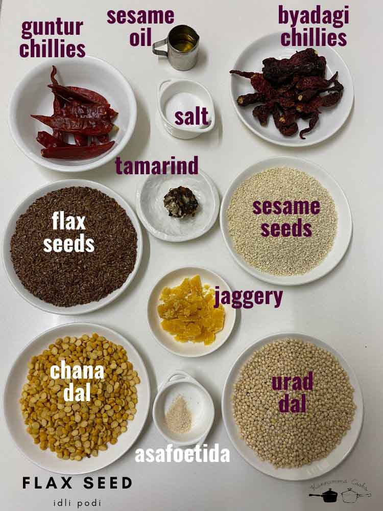 flaxseed-idli-podi-recipe-chutney-powder-1