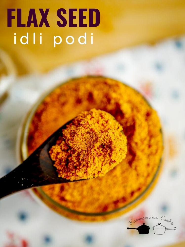 flaxseed-idli-podi-recipe-chutney-powder-3