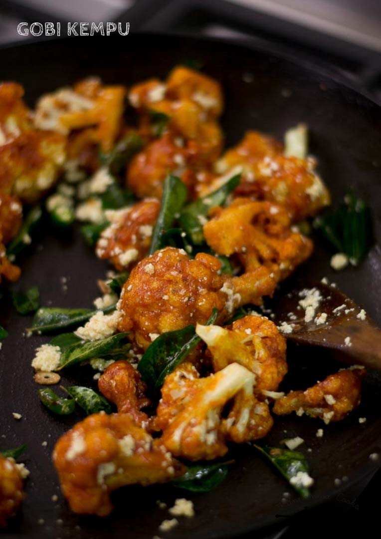 gobi-kempu-bezule-cauliflower-bezule-recipe-mangalore-bezule-recipe-16 - 31