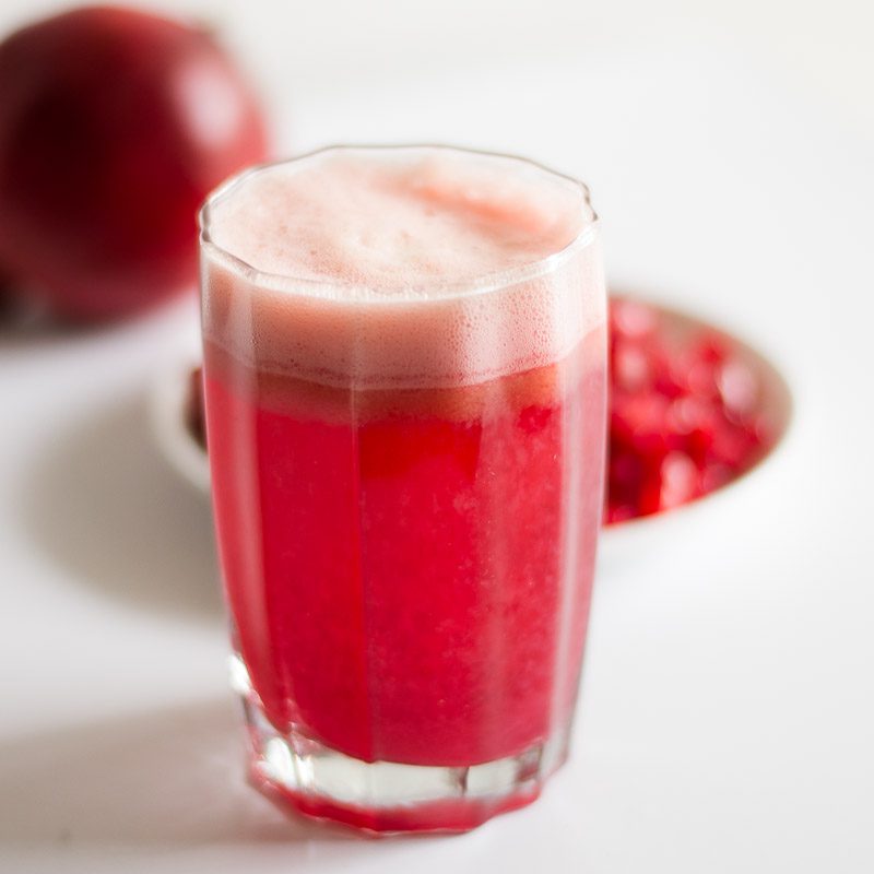 How to De-seed Pomegranate and Pomegranate Apple Juice